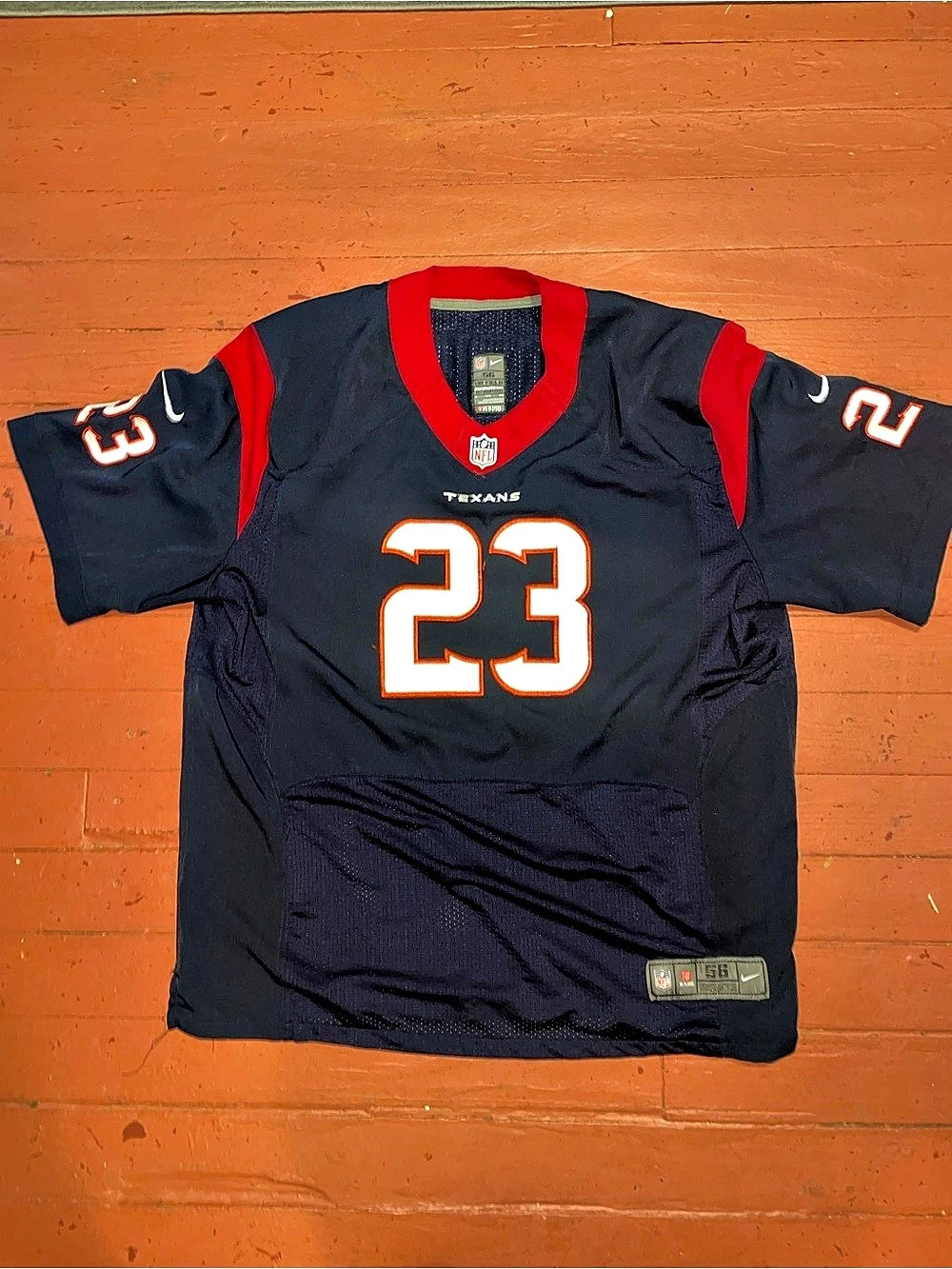 Nike Arian Foster Houston Texans Nike On Field Jersey #23 Jersey Men's Blue &